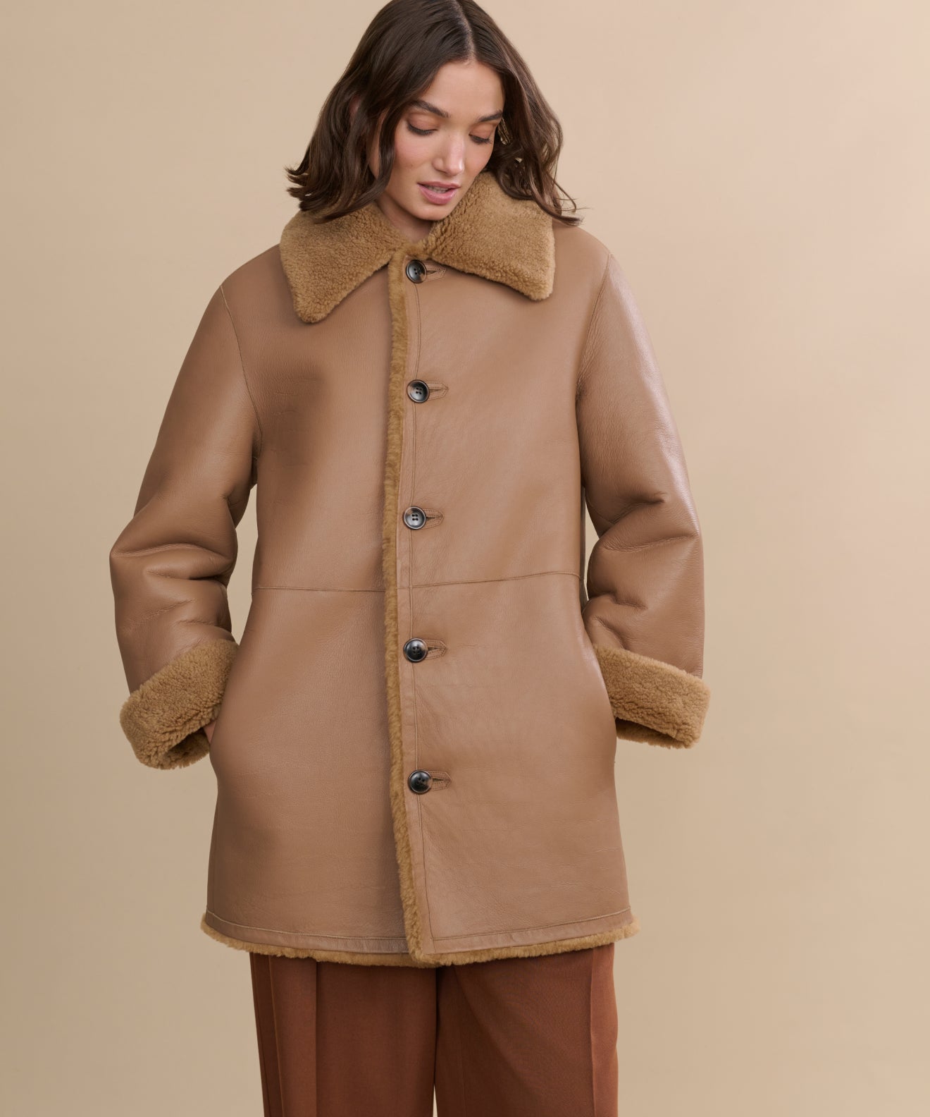 Shearling Aurora Coat
