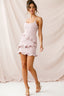 Frilled To Meet You Mini Dress Mauve