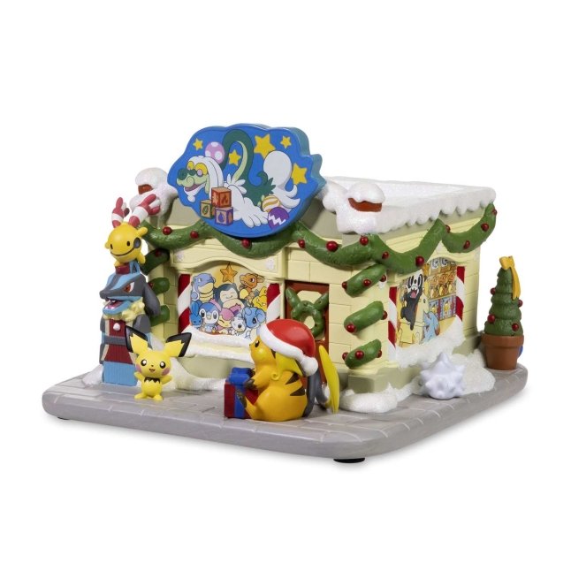 Drampa Toy Shop Holiday Pokémon Village Figure