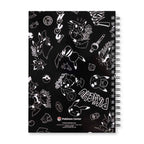 Pikachu Comic-Style Spiral Notebook (200 Pages)