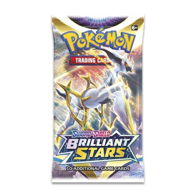 Pokémon TCG: Sword & Shield-Brilliant Stars Booster Pack (10 Cards)