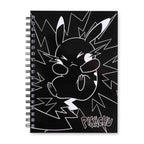 Pikachu Comic-Style Spiral Notebook (200 Pages)