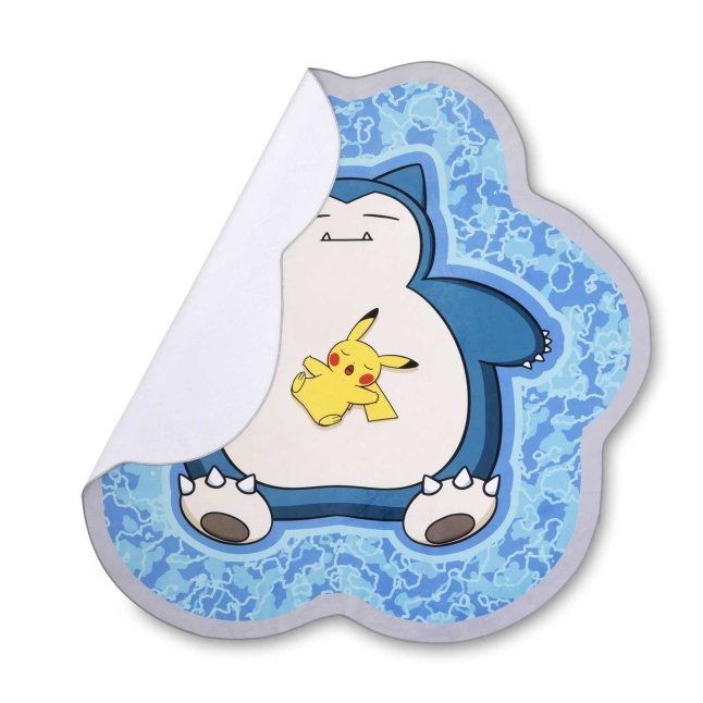 Pikachu & Snorlax Pokémon Summer Days Beach Towel Secondary image