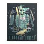 Kanto Explore Pokémon Poster