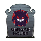 Haunted Pokémon Village: Gengar House Metal Sign