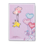 Pikachu & Sylveon Balloon Bouquet Pokémon Pin & Greeting Card