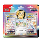 Pokémon TCG: Scarlet & Violet-Prismatic Evolutions Eevee Card, Coin & 2 Booster Packs