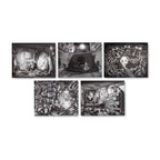 Pokémon Center × Vic Lee: Pokémon Scary Stories Posters (5-Pack)