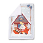 Fuecoco Pokémon Holiday Throw Blanket