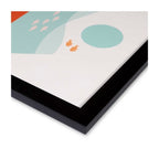 Lapras Mountains Orange Framed Wall Art