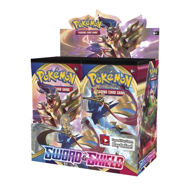Pokémon TCG: Sword & Shield Booster Display Box (36 Packs)