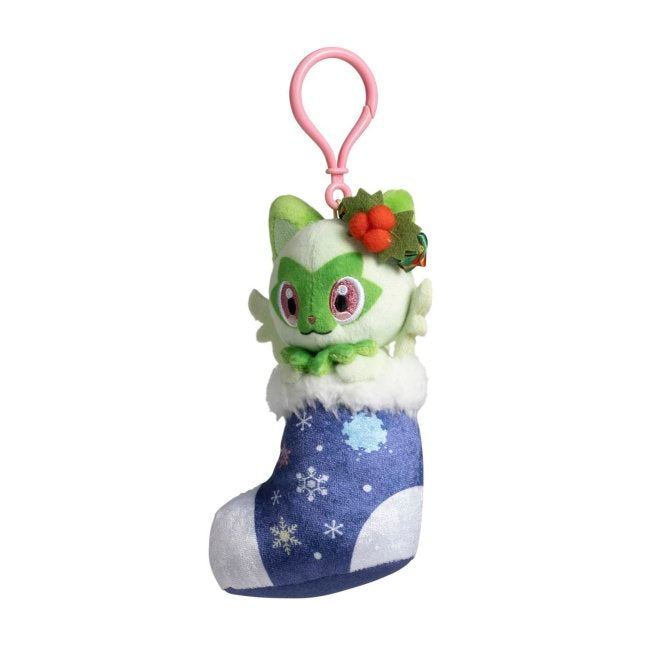 Sprigatito Pokémon Holiday Festival Plush Key Chain Main image
