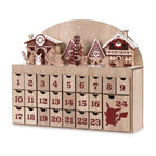 Pikachu, Fuecoco & Friends Pokémon Holiday Wood Countdown Calendar