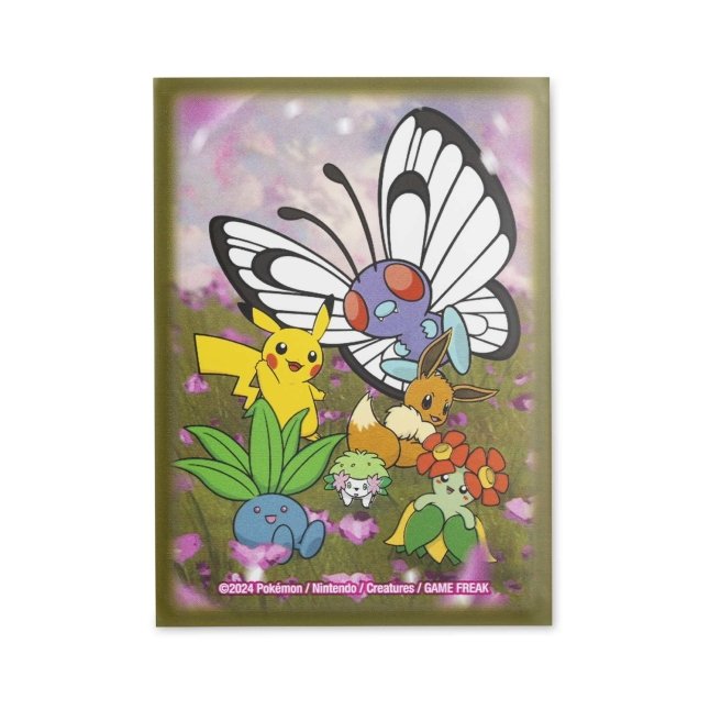 Pokémon TCG: Floral Flurry Card Sleeves (65 Sleeves)