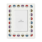 Poké Balls Pokémon Home Accents White Ceramic Picture Frame