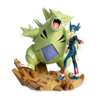 Grimsley & Tyranitar Pokémon Trainers Figure