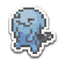 Wobbuffet Pokémon Pixel Pin