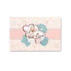 Pikachu & Mew Admiration Yellow Pokémon Pins & Greeting Card