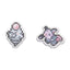 Spoink & Grumpig Pokémon Pixel Pins (2-Pack)