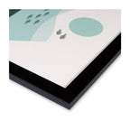 Lapras Mountains Black Framed Wall Art