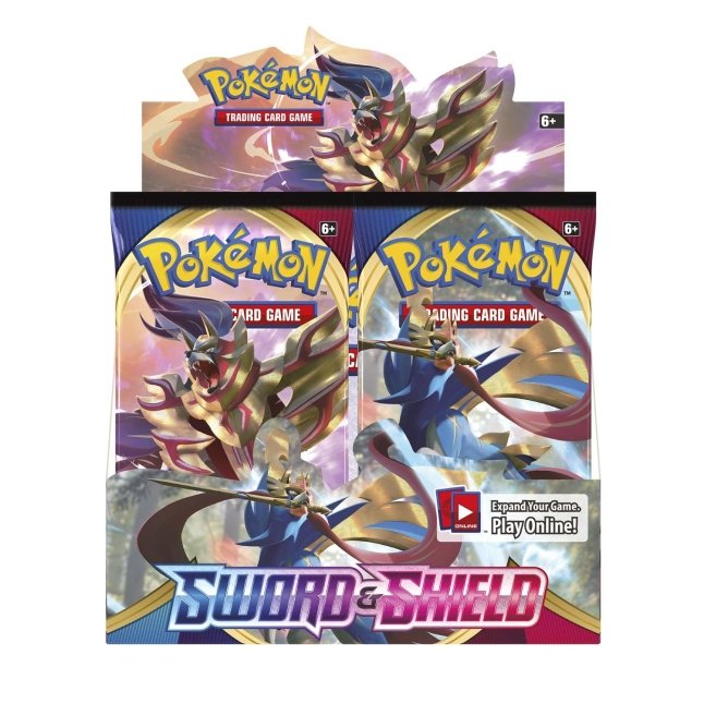 Pokémon TCG: Sword & Shield Booster Display Box (36 Packs)