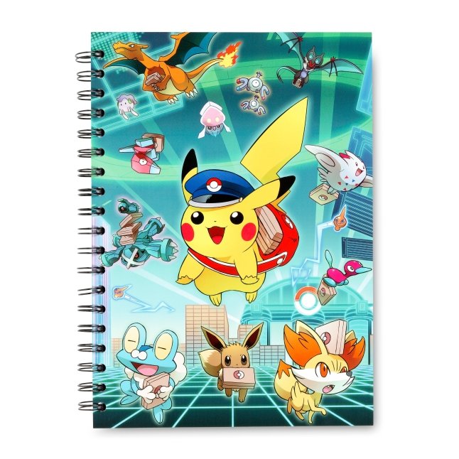Special Delivery Pikachu Spiral Notebook (200 Pages) Main image