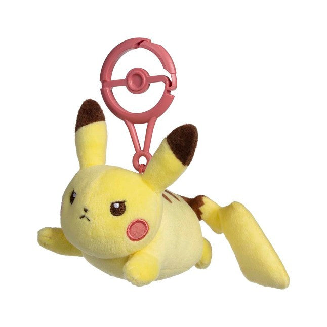 Pikachu (Hardy) Pokémon Natures Plush Key Chain Main image